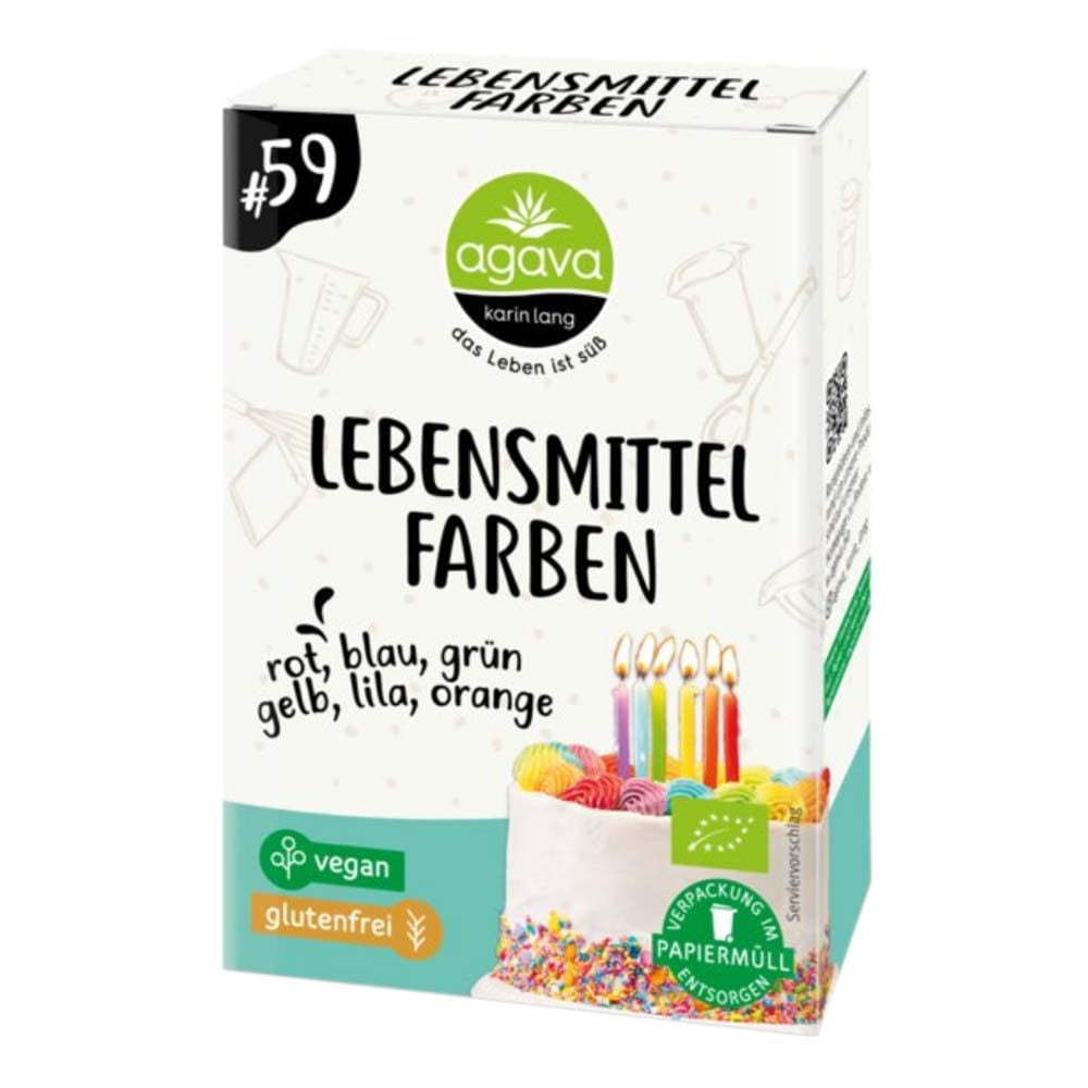 Kleurstof voor levensmiddelen 6 x 8 g