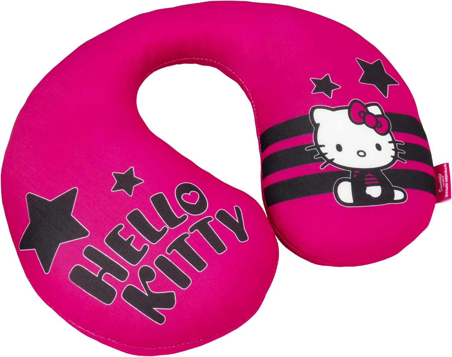 HELLO KITTY Sternekkussen voor jongens en meisjes. Comfortabel en functioneel. Universeel, 100% wasbaar. Reiskussens Naty Shop Standaard titel