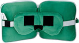 Puckator Relaxeazzz Minecraft Creeper Pluche Reiskussen en Oogmasker Hoofdsteun Slaapkussen Nekkussen Reiskussen Slaapmasker Kinderen en volwassenen voor reizen Auto Trein Vliegtuigaccessoires Reiskussens Naty Shop