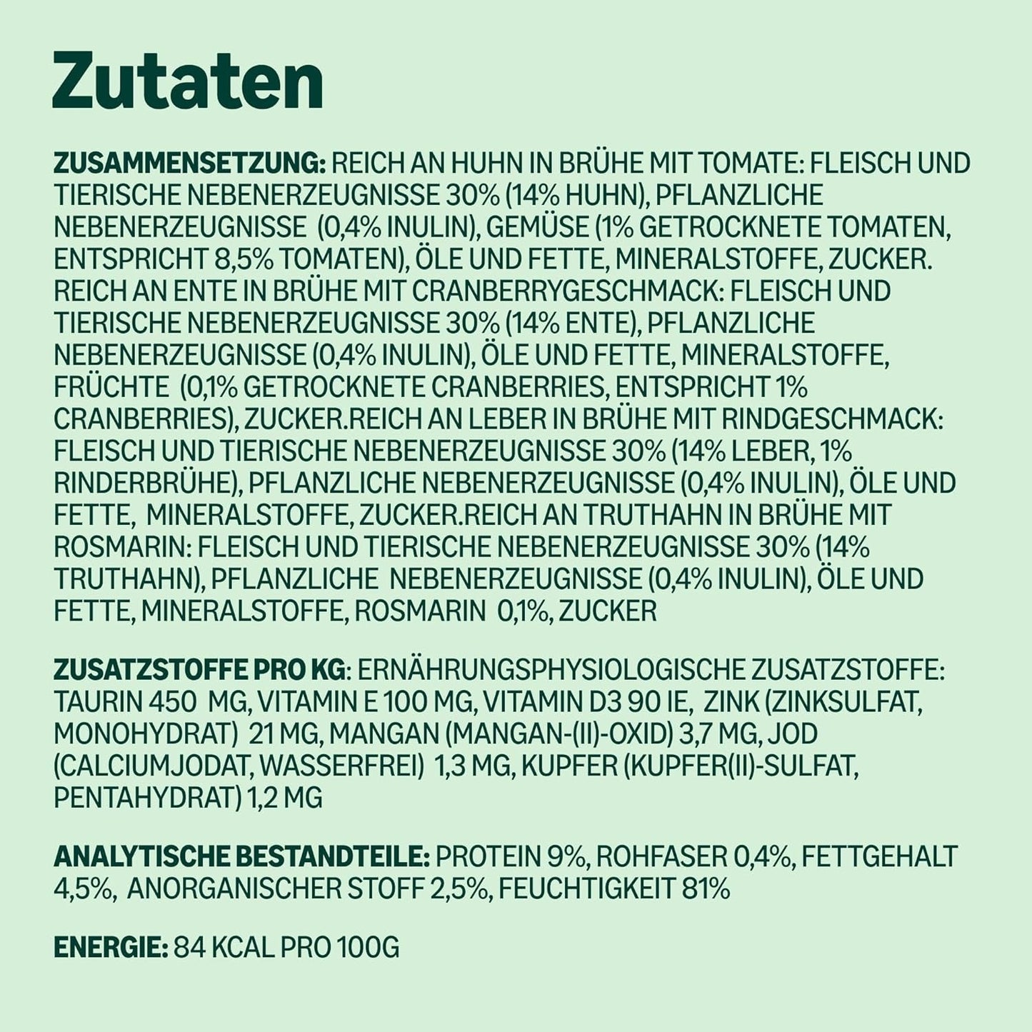 Amazon Graanvrij nat kattenvoer voor volwassen katten Vleesselectie in bouillon 4,76 kg 56 verpakkingen van 85 g (voorheen levenslang)