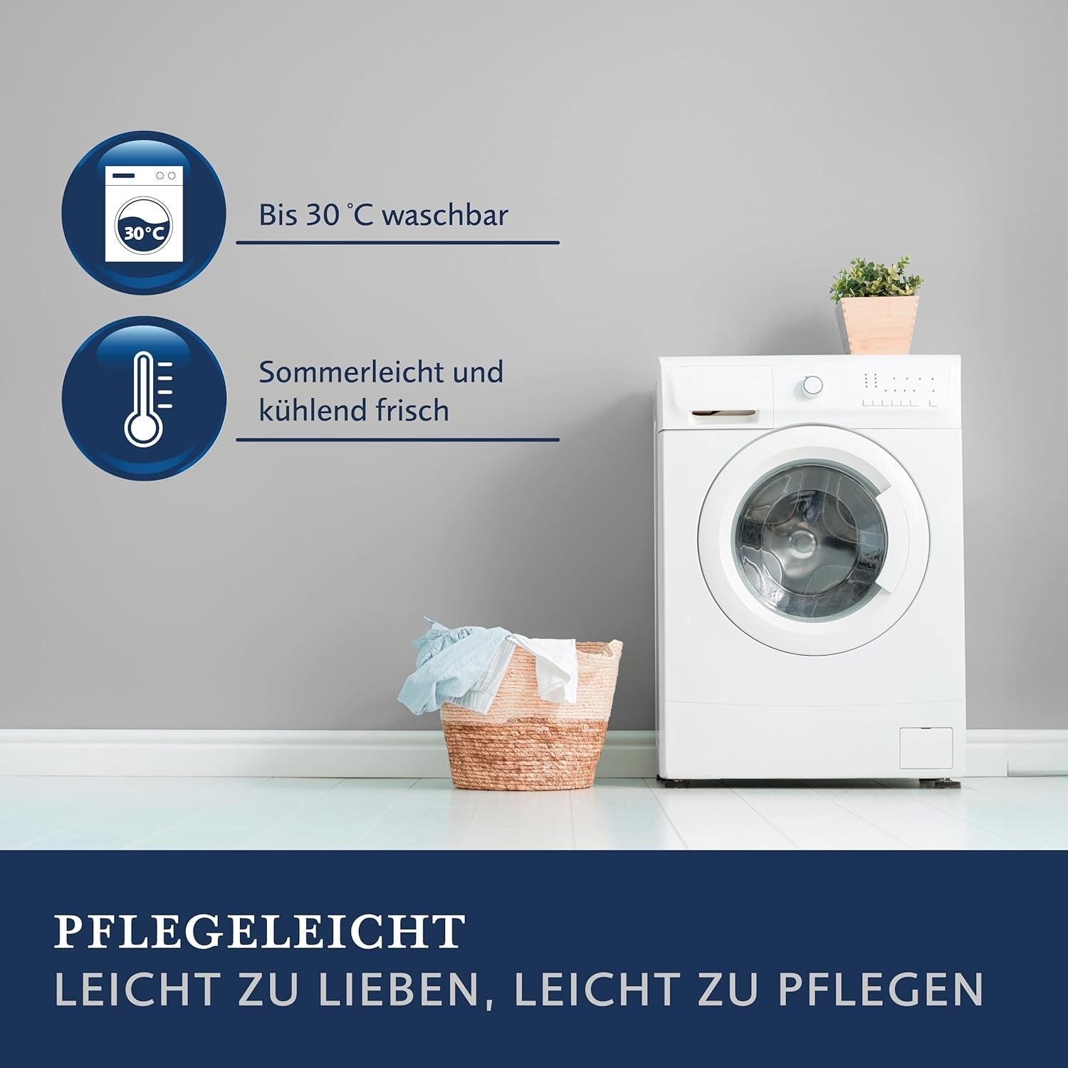 Billerbeck Simone Superlight dekbed - zijden dekbed - 135 X 200 Cm - zomerdekbed, verkoelend dekbed, licht zomerdekbed - 100% katoen, wit Dekbedden en quilts Naty Shop
