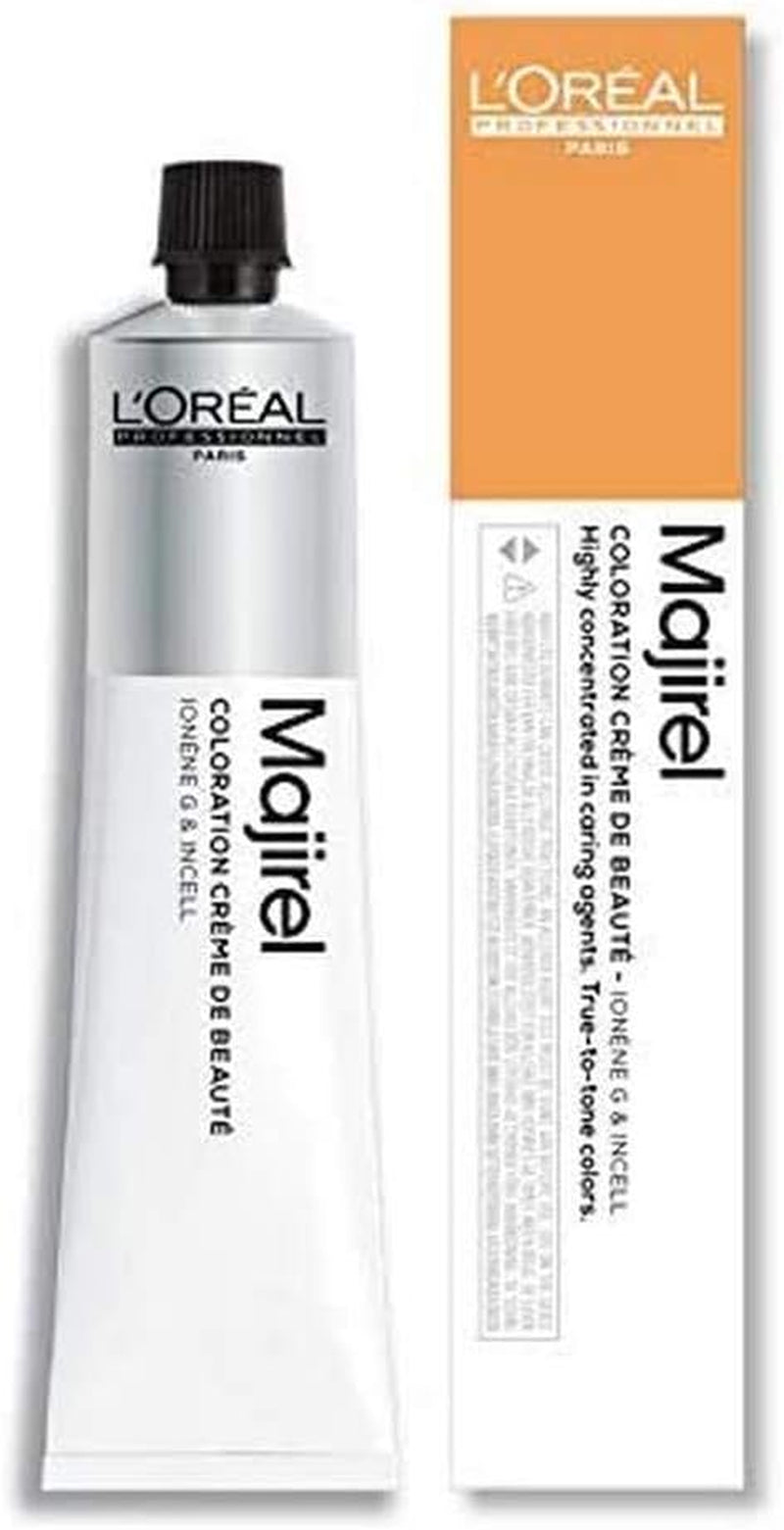 L'Oréal Professionnel Majirel 7 middenblond, 50 ml Haarverf Naty Shop 6.3 Donkerblond goud
