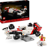 LEGO Icons Mclaren MP4/4 & Ayrton Senna modelautoset, F1 racewagenset voor volwassenen met racer-minifiguur, verzamelobject, cadeau-idee voor mannen, vrouwen, hem en haar 10330 bouwsets Bekijk de LEGO-Store Single