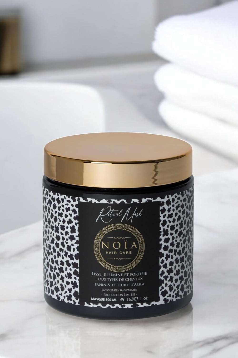 Behandelingsmasker met tannineolie en amla - Ritueel - Haarlifting - limited edition - NOIA HAAR - 500 ml Naty Shop haarmasker