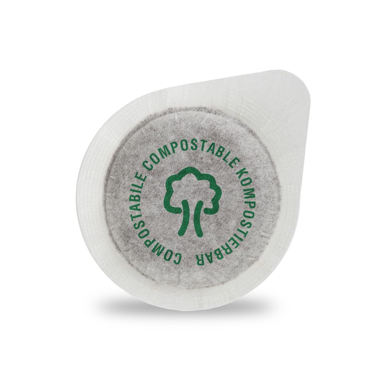 Caffè Borbone Composteerbare Kaffeepads, Blauw Kaffeemischung - 50 Pads - Compatibel met ESE Systeem Papierblokken 44 mm