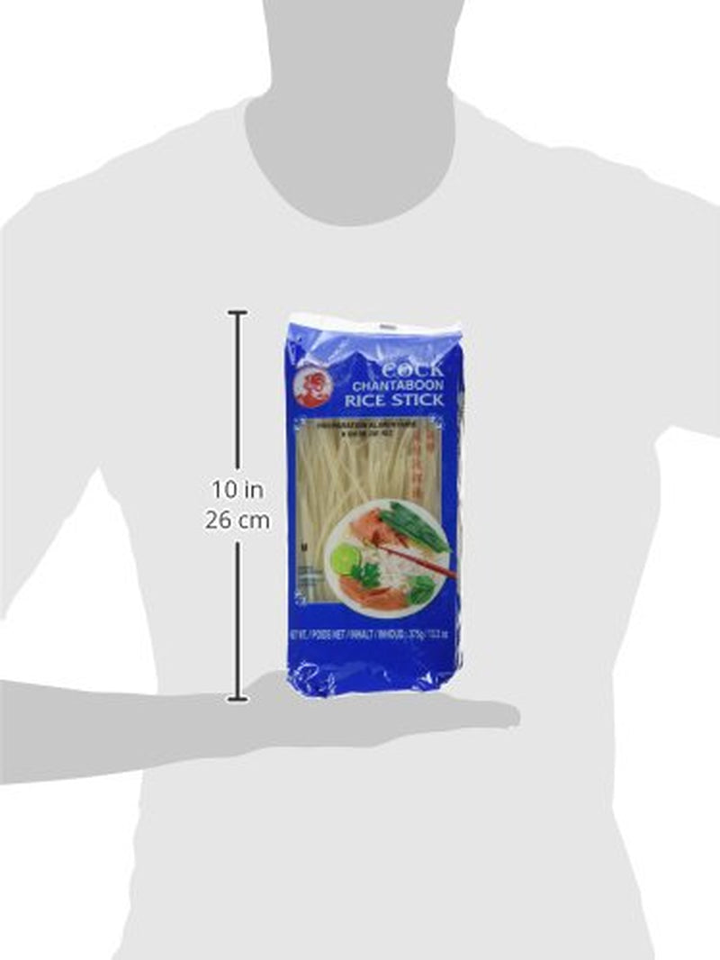 Cock Rijstnoedels, 3 mm, Graad 1 (1 Pak x 375 g)
