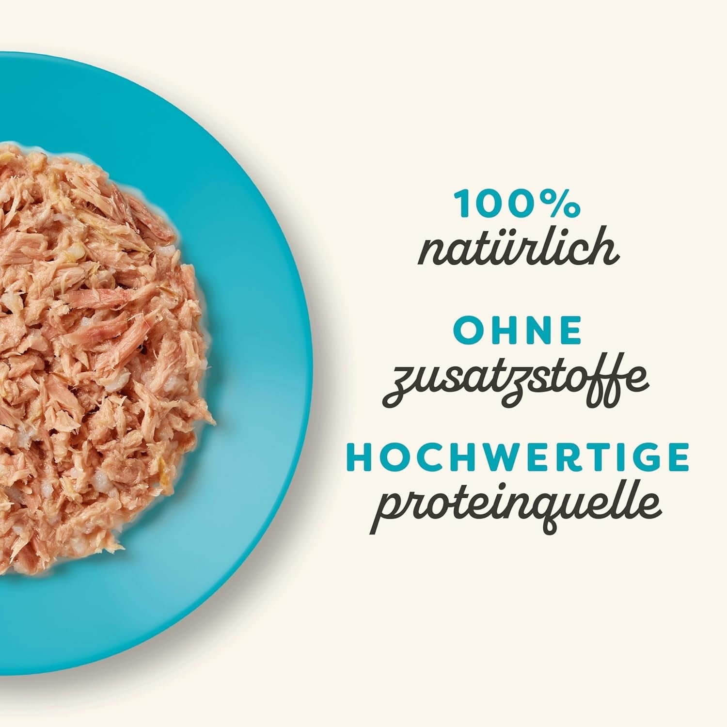Applaws 100% natuurlijk natvoer voor katten Tonijnfilets in bouillon - Verpakking van 12 zakjes van 70 g