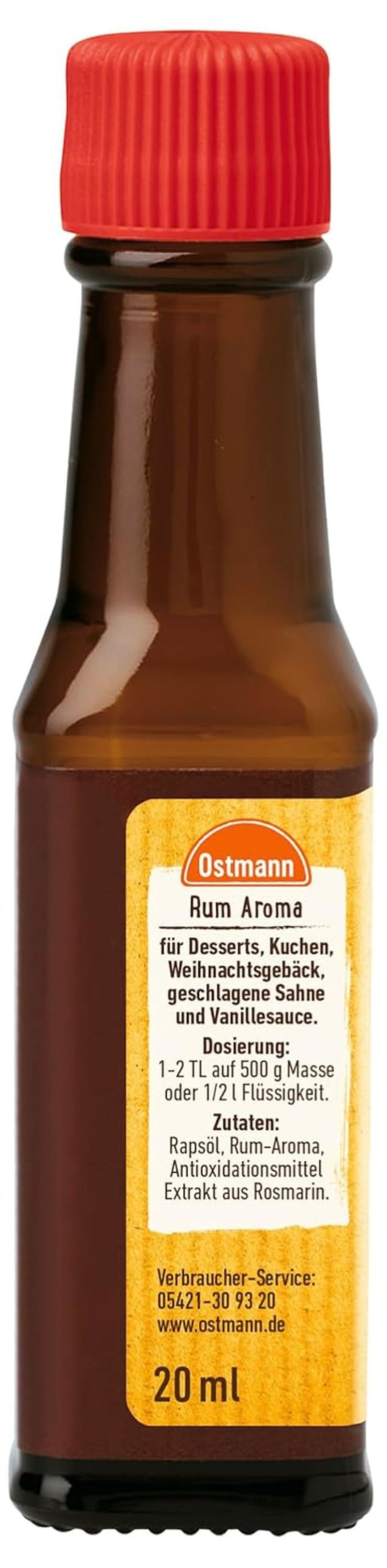 Ostmann rumsmaak, 20 ml Aroma's Naty Shop