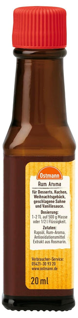 Ostmann rumsmaak, 20 ml Aroma's Naty Shop