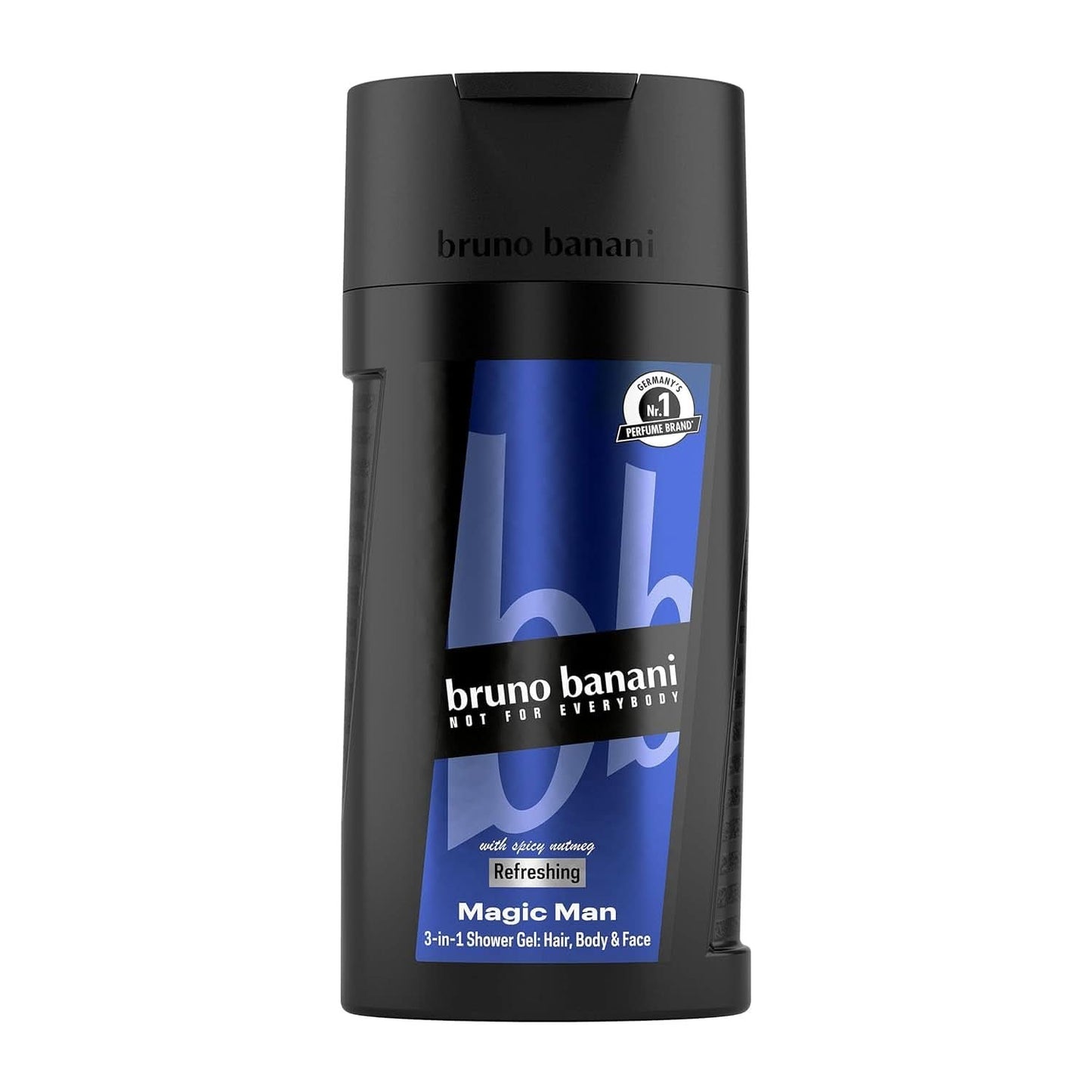 Bruno Banani Loyal Man 3 in 1 douchegel voor lichaam, haar en gezicht, mannen, 250 ml Douche en bad Naty Shop 250 ml Wierook