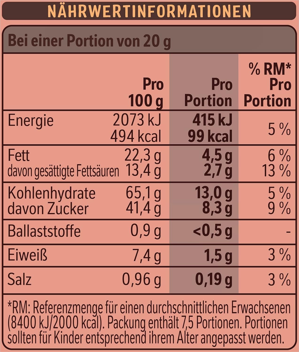Nestlé kaneellichte knapperige vlokken en knapperige amandelen bedekt met een smelt-in-je-mond witte glazuur en kaneelsmaak, verpakking van 4 (elk 2 x 75 g)