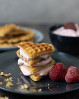 RUF Waffel-Mix, Großpackung, Grundmischung Zur Herstellung Von Waffeln Im Waffeleisen, Für Großküchen, Kantinen, Hotels en Restaurants, 1 X 2500G Mix voor bakken en koken Naty Shop
