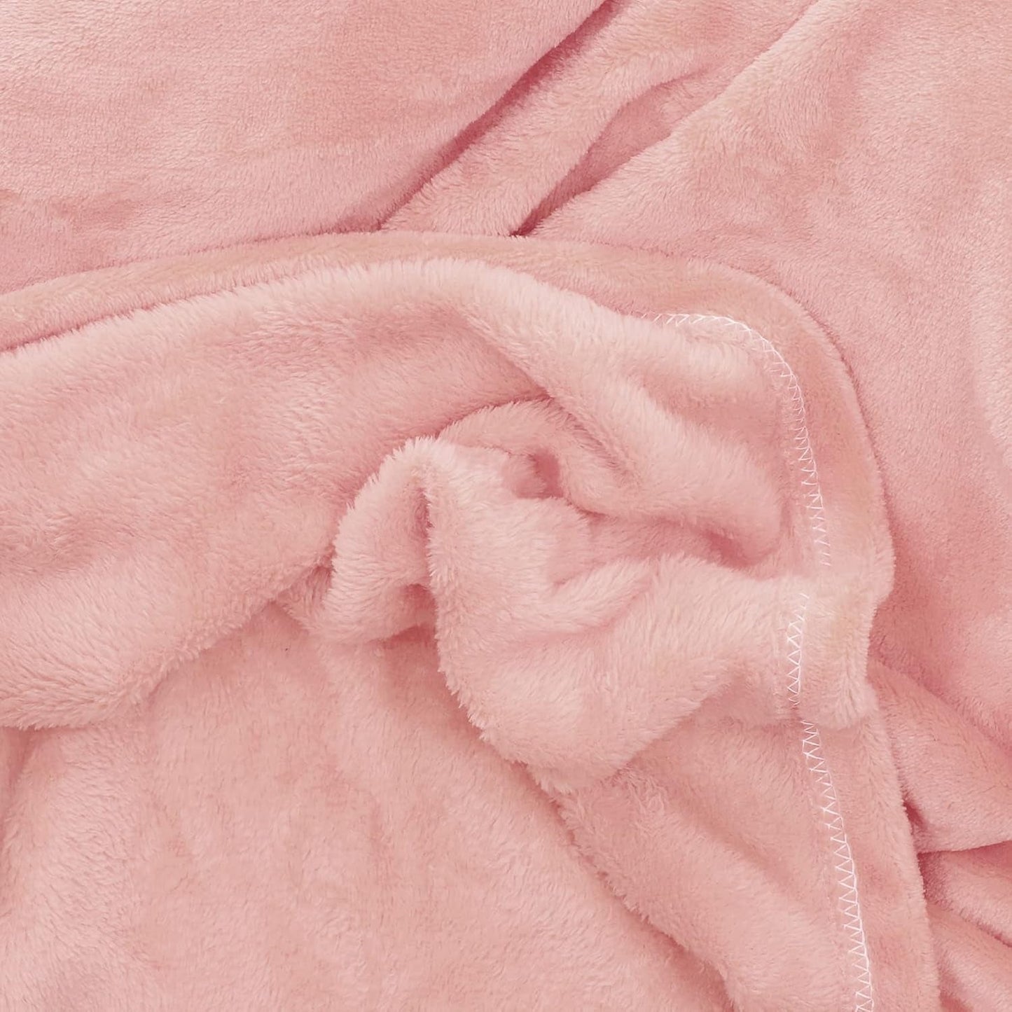 HOMLA Pluizige en warme rode fleecedeken - voor bank en bed Comfortabele deken Sofadeken Woonkamerdeken - gemakkelijk te onderhouden 150 X 200 cm Roze Bedden en Dekens Besuche den HOMLA-Store