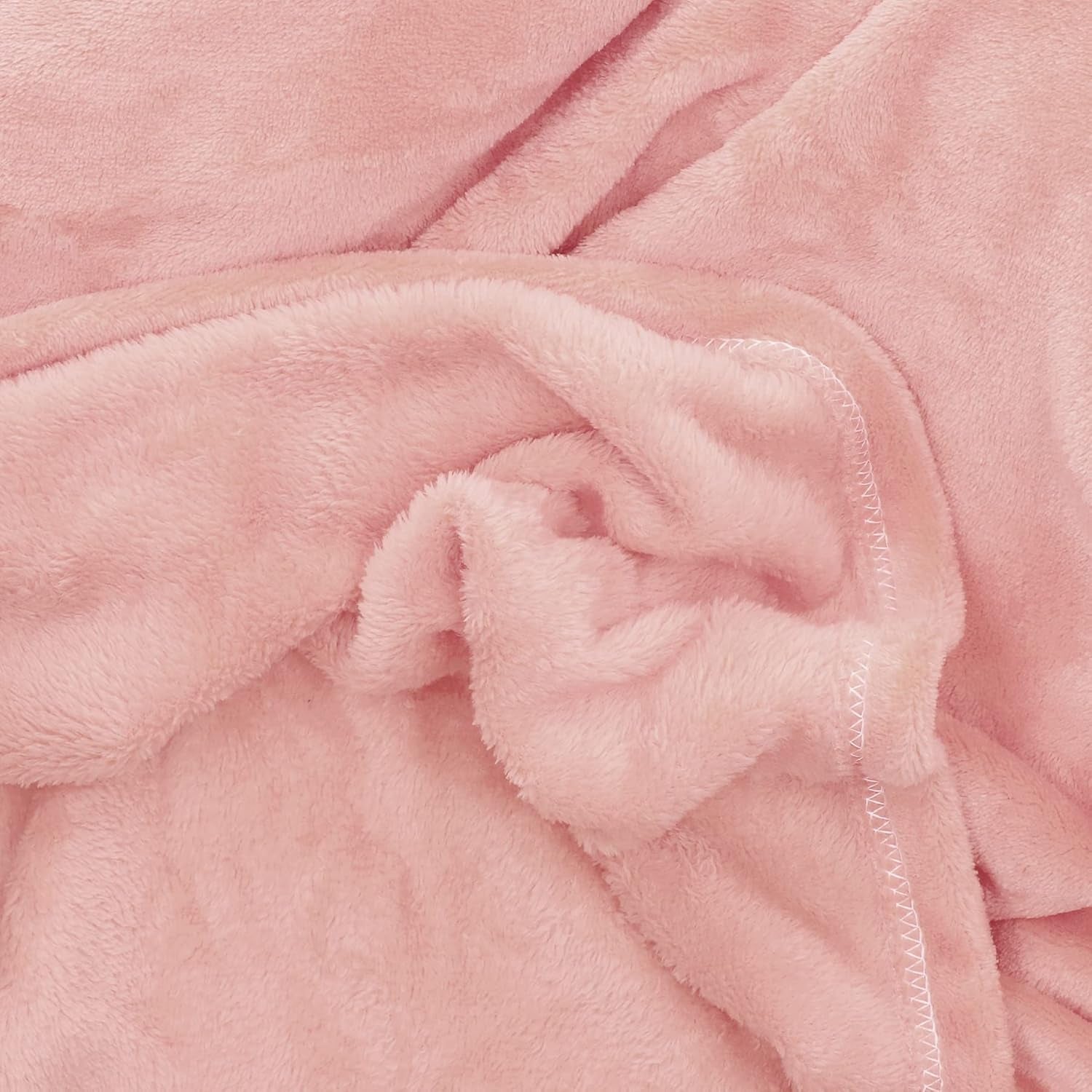 HOMLA Pluizige en warme rode fleecedeken - voor bank en bed Comfortabele deken Sofadeken Woonkamerdeken - gemakkelijk te onderhouden 150 X 200 cm Roze Bedden en Dekens Besuche den HOMLA-Store