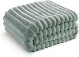 BEDSURE Saliegroen Fleece Gooi Deken voor Bank - Superzachte Gezellige Dekens voor Vrouwen, Schattige Kleine Deken voor Meisjes, 127 X 152 Cm Bedden en Dekens Besuche den BEDSURE-Store Greetings Throw (50" X 60")