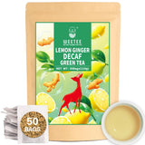 WEETEE Groene Theezakjes, 100 Stuks Groene Theezakjes, Pure Groene Thee, Super Antioxidant | Hersluitbare zakjes | Warme of koude bereiding