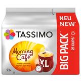 Tassimo Kapseln Moring Café XL Strong & Intense, grootverpakking, 5 x 21 pads, 105 Kaffeekapseln