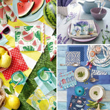 PAW - 3-laags servetten (33 x 33 cm) I 20 stuks I Perfect voor kinderverjaardagen, feesten, communies en feestdagen I Kleurrijke papieren servetten met feestmotief I Dieren, vreugde, feest - gewei