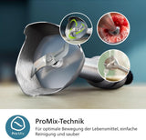 Philips 5000-Serie Stabmixer - 1200W Leistung. Promix-technologie. Led Geschwindigkeitsanzeiger. Stufenlose Geschwindigkeitseinstellung. Compact ontwerp. Leicht Zu Reinigen. Schwarz (HR2681/00) Keuken Naty Shop