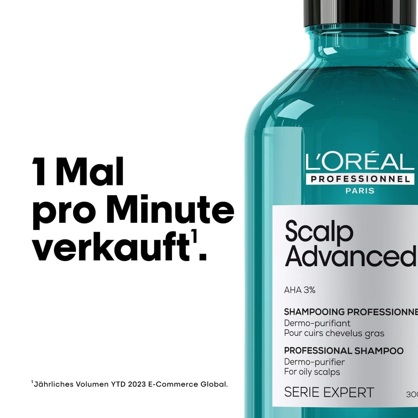 L'Oréal Professionnel Vette hoofdhuidreinigingsshampoo, 300 ml Naty Shop Douche en bad