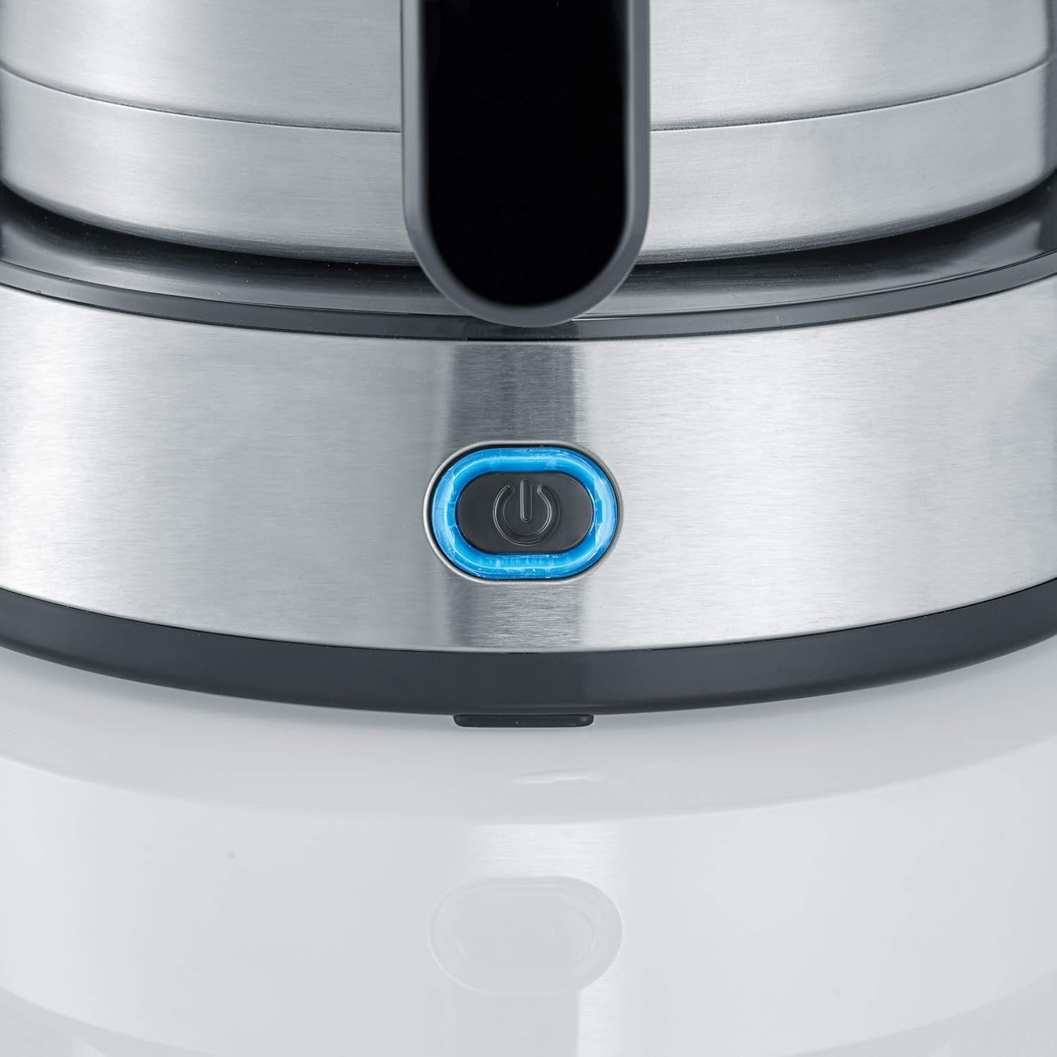 SEVERIN "TypeSwitch" espressomachine met thermische karaf, AromaSwitch voor keuze tussen 2 zetprofielen, koffiezetapparaat voor maximaal 10 kopjes, 1000W, geborsteld roestvrij staal-zwart, KA 4845