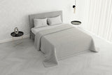 Zomerdekbed Satin Stripes, polyester, crème, 260X250 Cm Dekbedden en dekbedden Naty Shop