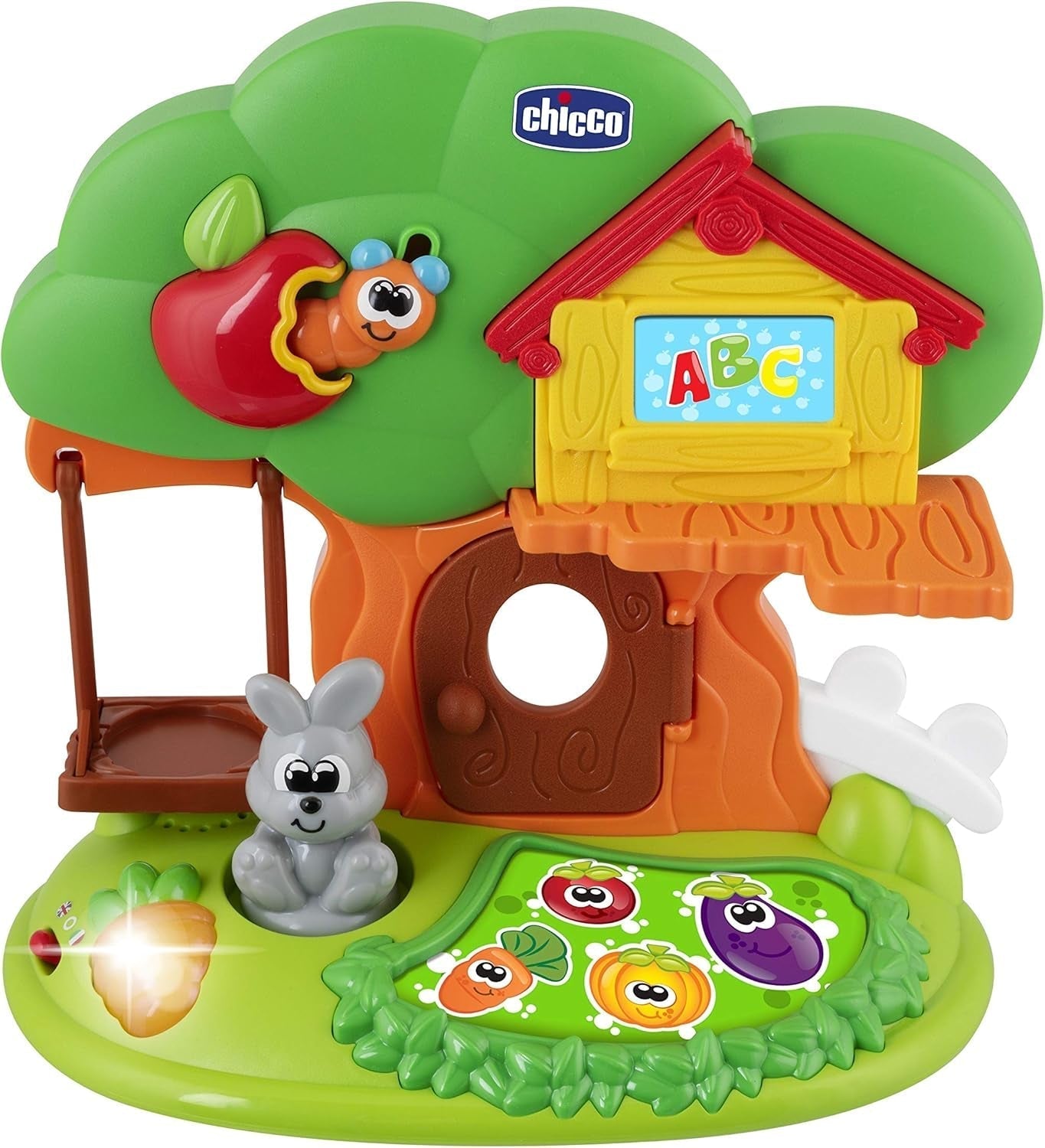 Chicco - Bunny House, elektronisch speelgoed, speelset, leeftijd 1-4 jaar Babyspeelgoed Naty Shop