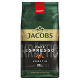 Jacobs Café Crema Gold koffiebonen 1 kg – vollmundig, aromatisch, fruitige tonen, Arabica & Robusta bonen, intensiteit 5/10, ideaal voor Café Crema Naty Shop Espresso 1 kg