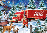 Schmidt Spiele 57598 Coca Cola Kersttruck, puzzel 1000 stukjes Puzzel Naty Shop