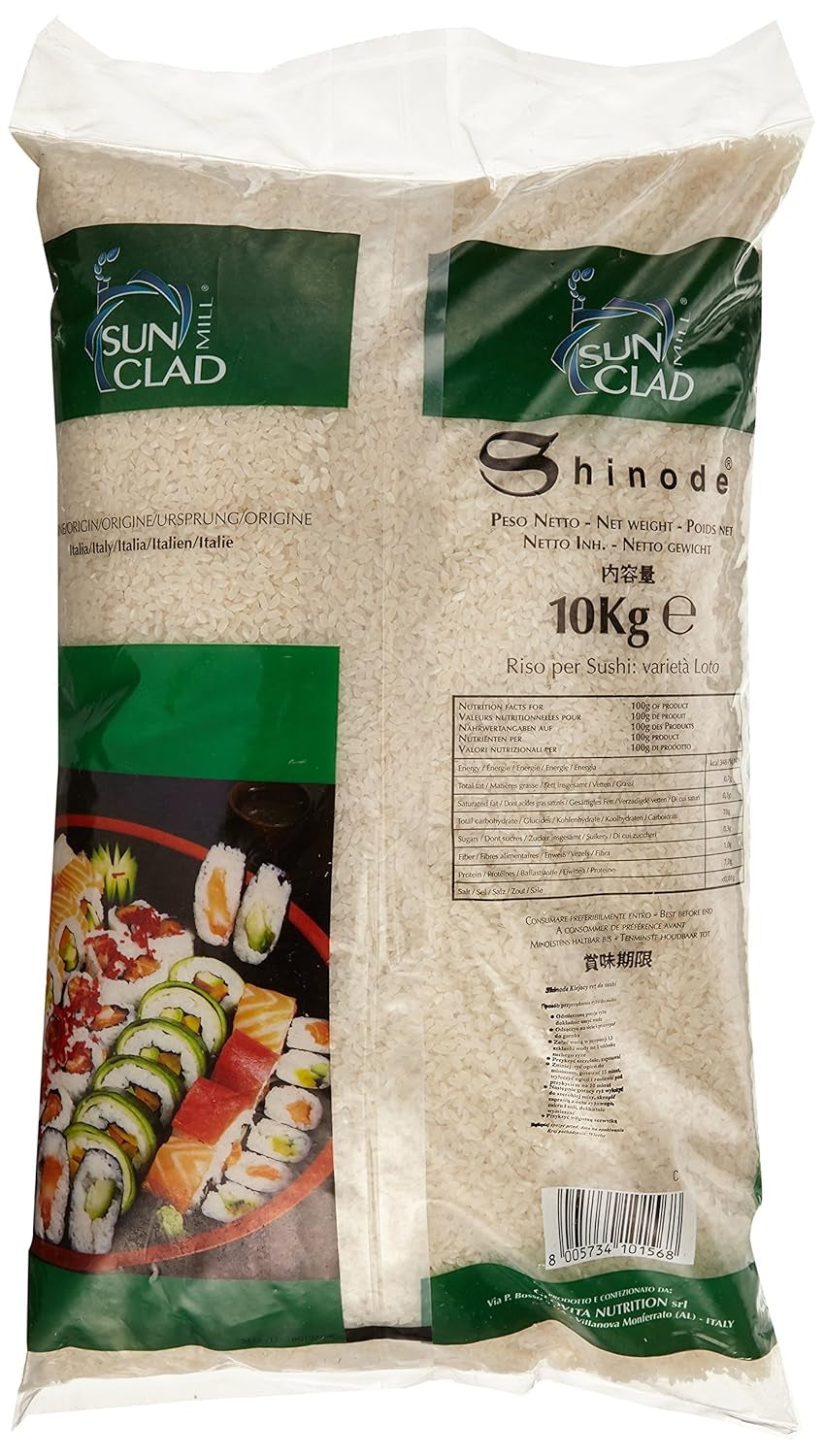 - Japanse Shinode-rijst, (1 x 10 kg)