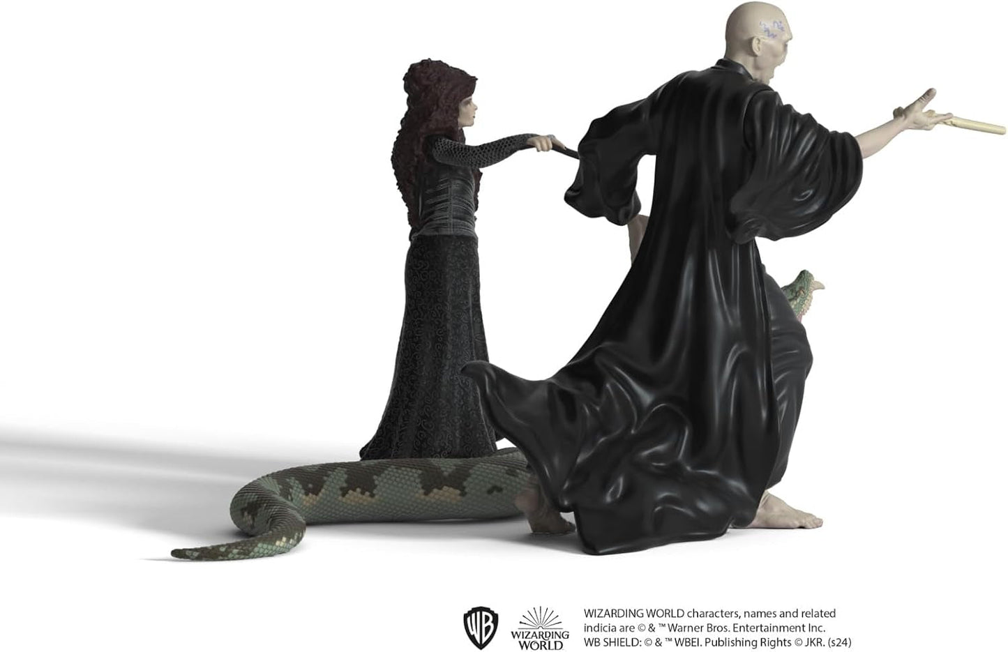 Schleich 42684 Lord Voldemort, Nagini & Bellatrix Lestrange, vanaf 6 jaar, HARRY POTTER - speelfiguur, 21 X 16 X 18 cm Actiefiguren Naty Shop