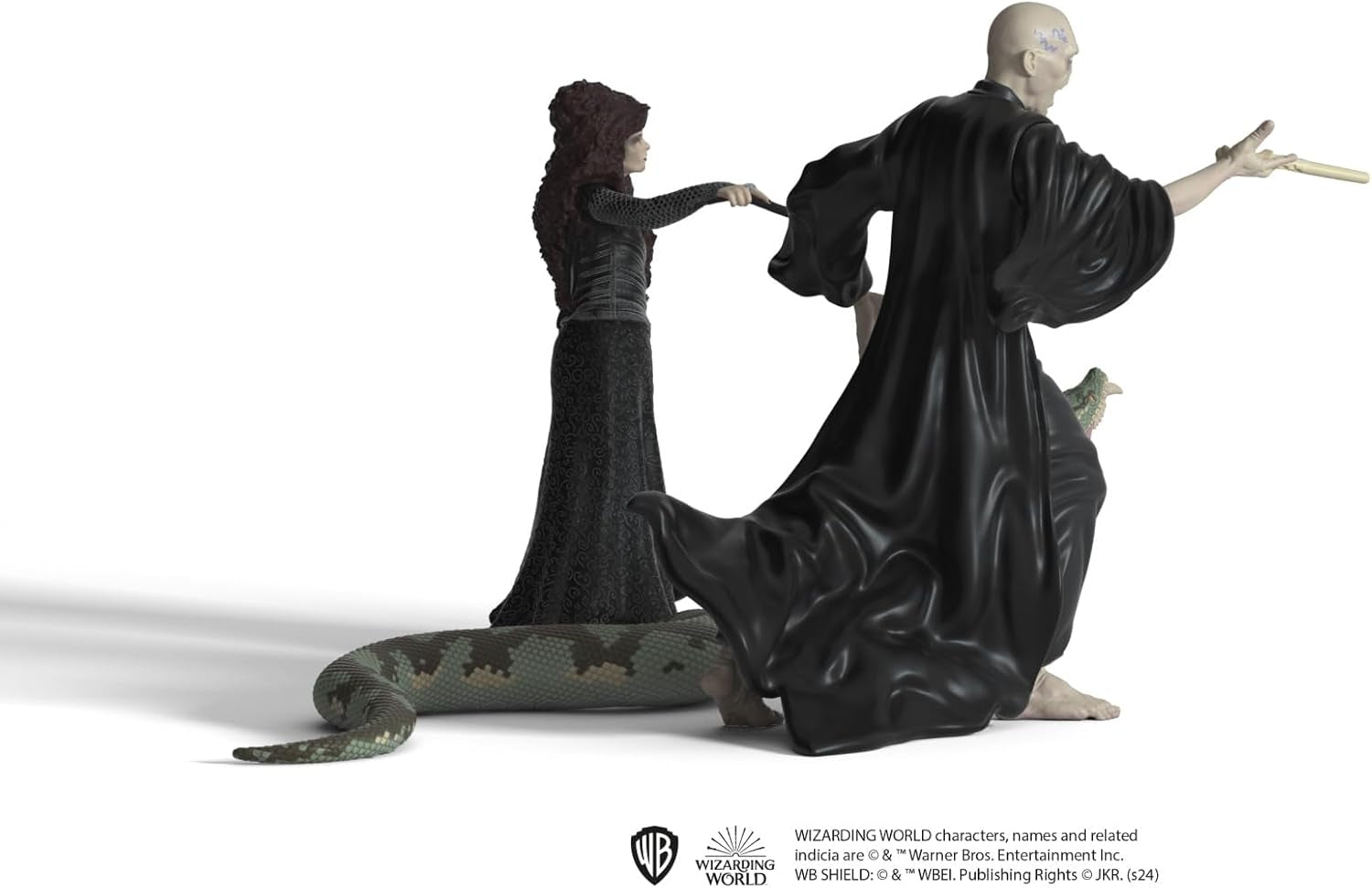 Schleich 42684 Lord Voldemort, Nagini & Bellatrix Lestrange, vanaf 6 jaar, HARRY POTTER - speelfiguur, 21 X 16 X 18 cm Actiefiguren Naty Shop