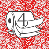 Toiletpapier Renova Renova Grand Royal 4 laags - 6 rollen, Groot (pak van 5)