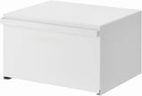 Yamazaki 4352 TOWER Broodmand, wit, staal, minimalistisch, 40 x 34,5 x 24 cm Voedselbewaardozen Naty Shop Wit One size