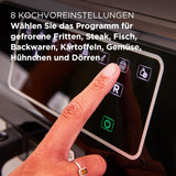 Kenwood Khealthy Twin Airfryer, 8L (2X4L), dubbele kamer, 8 programma's, Dual Cook & Sync Finish-functie, touchscreen Apparaten Naty Shop