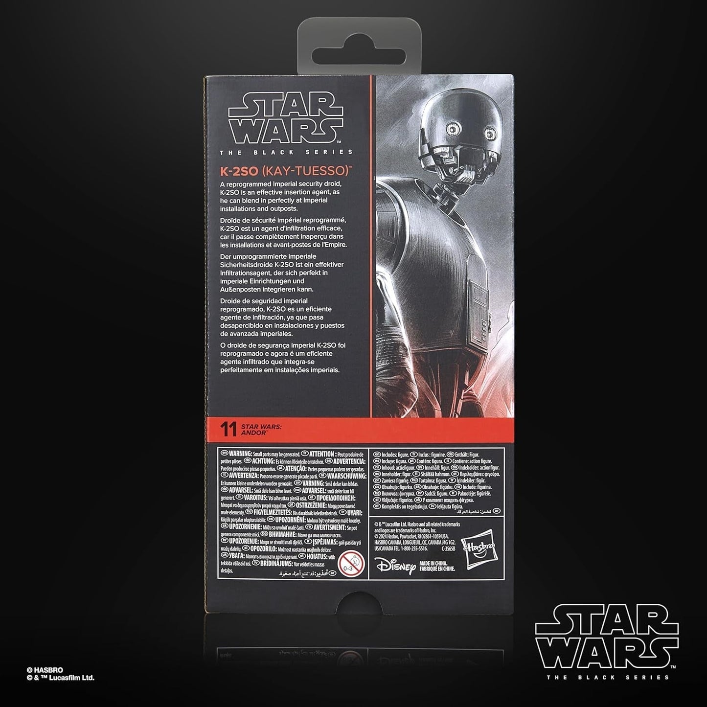 Star Wars Black Series K-2SO (Kay-Tuesso) Andor verzamelbaar actiefiguur 15 cm Actiefiguren Naty Shop