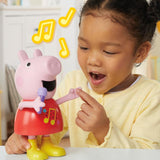 Peppa Pig pop, pratend en zingend, roze, 20 cm