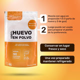 Eipoeder uit Freilandeiern (1kg) | Pasteurisiertes Vollei Pulver | Ohne Zusatztoffe | Glutenvrij & lactosevrij | Vakuumverpackung in Zip-Beutel