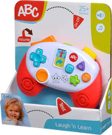 Simba 104010017 - ABC-gamecontroller, babyspeelgoed, dierengeluiden, liedjes, 20+ geluiden, vanaf 12 maanden, motoriek, speelconsole, peuterspeelgoed, speeltelefoon Bebe Toys Naty Shop