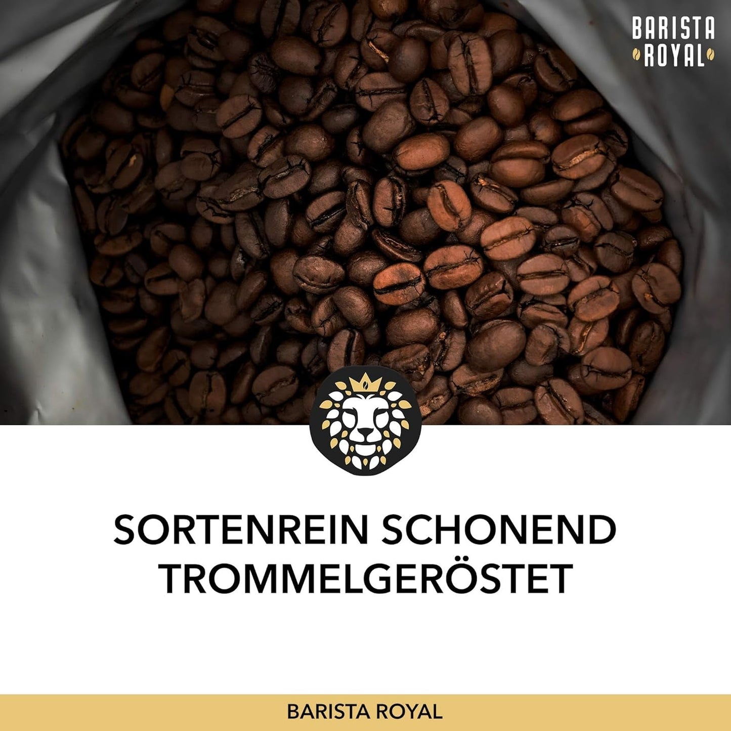 BARISTA ROYAL Bio Espressobohnen 1kg "Gran Señor" | Verse Kaffeebohnen rechtstreeks uit Honduras | 100% Arabica Espressoganze Bohnen | Ideaal voor volautomatische en Siebträger