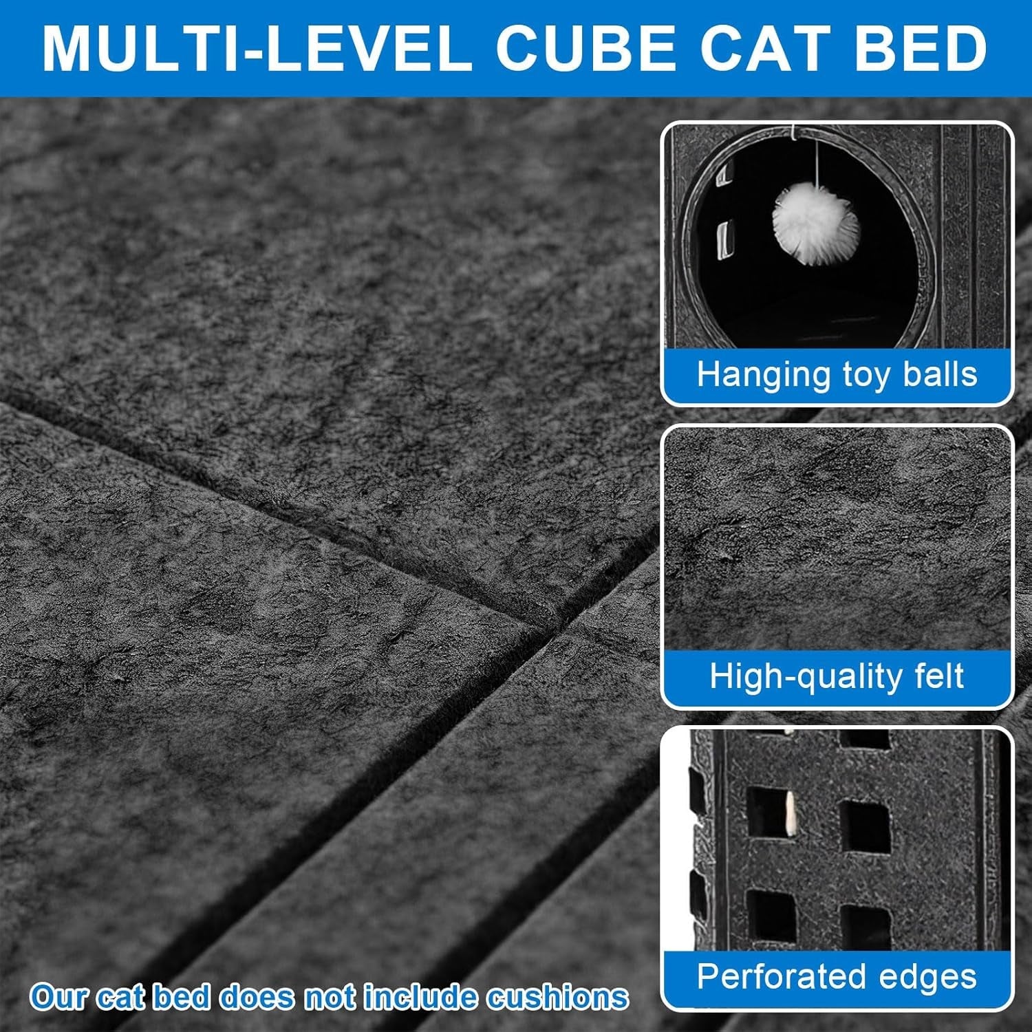 Dekens en meubels, Huisdieren, Grotten & Huizen, Katten, Kattenbedden, Katten - bedden, matrassen
