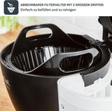 Tefal Incluo Filter-espressomachine, espressomachine Extreem eenvoudig in gebruik, geschikt voor rechts- en linkshandigen, automatische dekselopening, 1,25 l, 10 tot 15 kopjes, CM533811