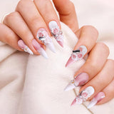 300 Stück Niedlich Blume Nail Charms, 3D Resin Floral Camelie Rose Nägel Charms Mit Perle, Gemischt Grote Bunte Flower Nägel Deko voor Frauen Nail Art Zubehör