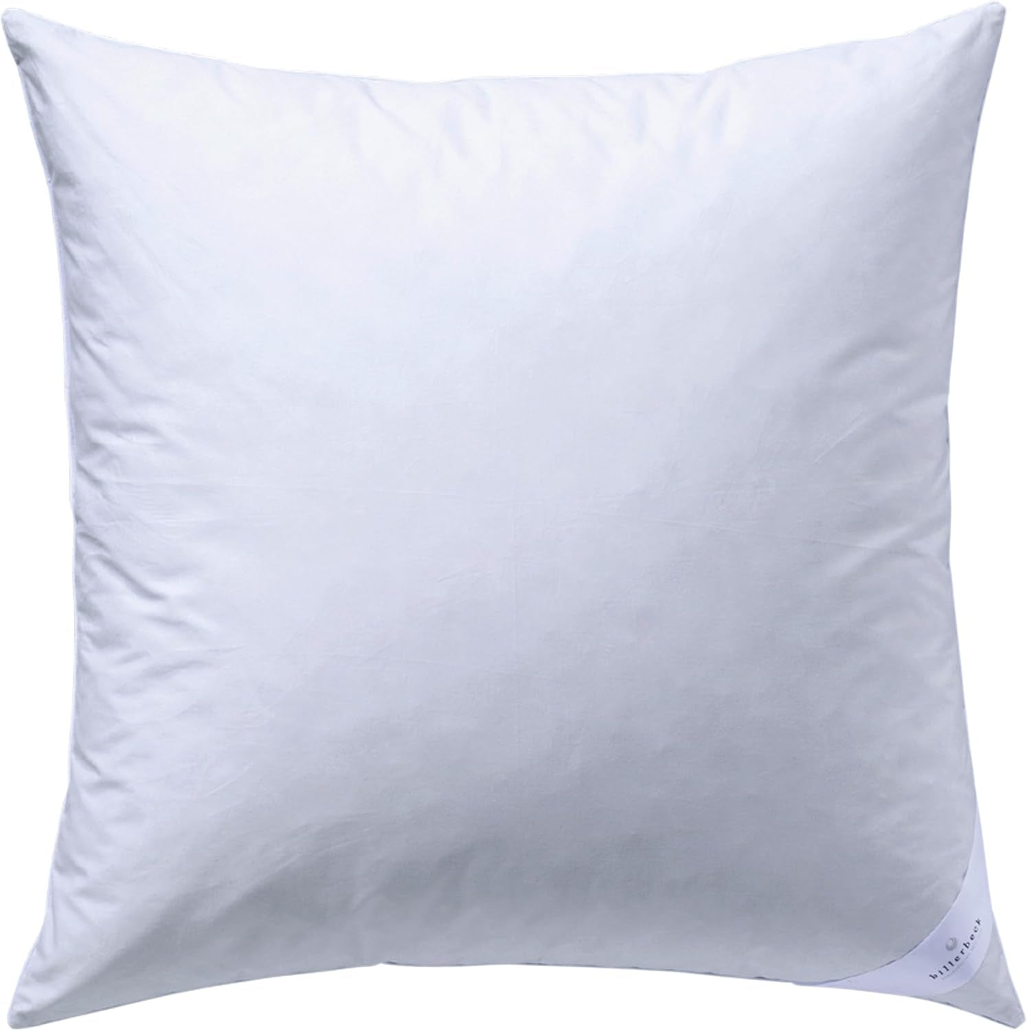 Billerbeck 5452280006 Donzen kussen S 03, circa 80 x 80 cm, wit, 1 stuk (1 pak) Naty Shop standaardkussens 1 stuk (1 pak)