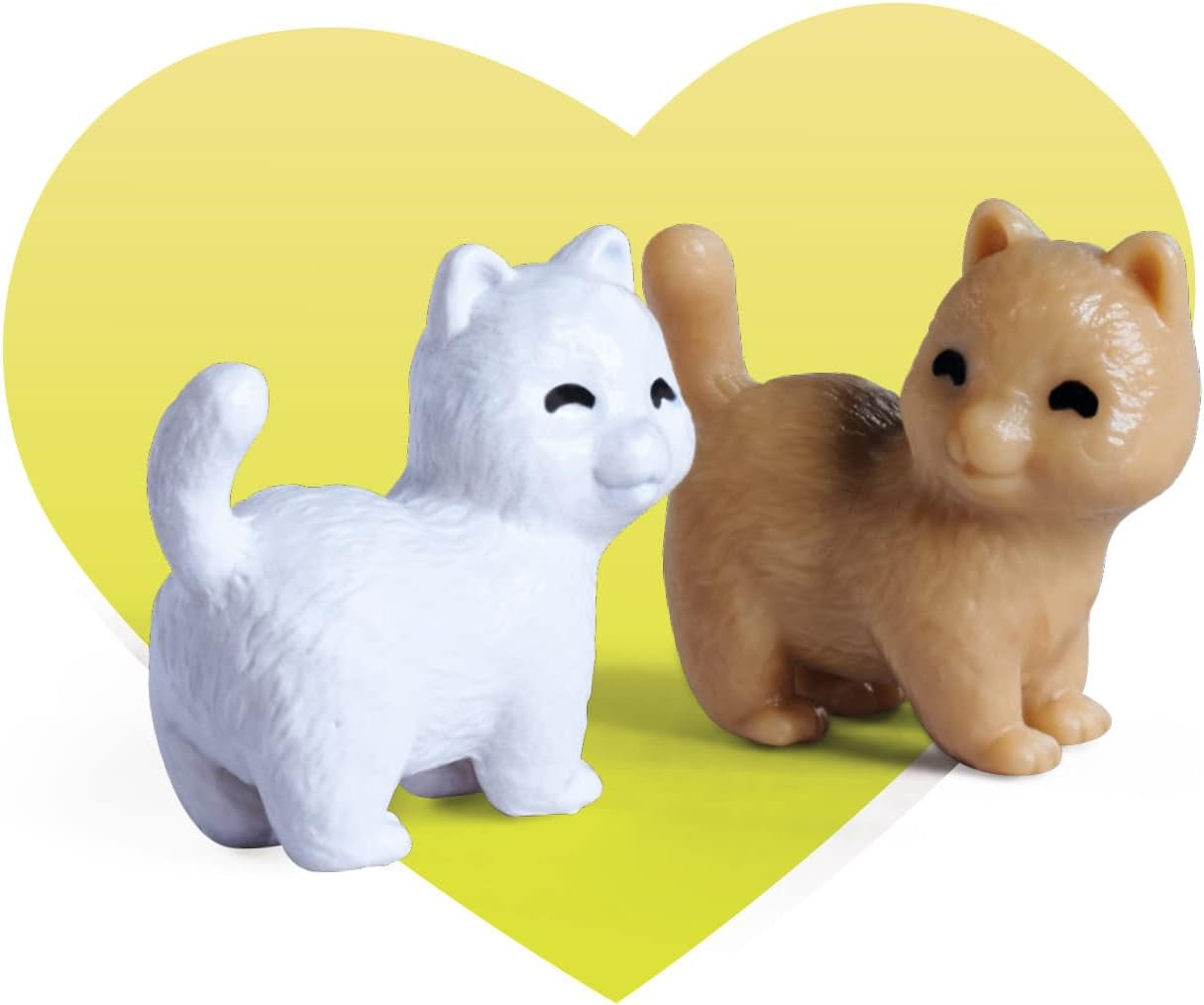 Simba Steffi Love Baby Cats, speeltoestel in modieuze kleding met schwangerer Katze en Zwei süßen Katzenbabys, Zubehör, 29cm, vanaf 3 jaar