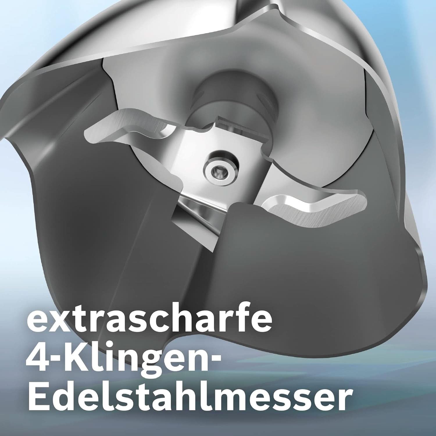 Bosch Stabmixer Ergomaster Serie 6 MSM6M673, 10 Jahre Motorgarantie, Edelstahl-Klingen, Verschleißfreie Keramik-Kupplung, Luftkühlung, Zerkleinerer, Kartoffelstampfer, Schneebesen, 1000 W Keuken Naty Shop