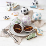 Zenker 12Er Muffinform – Muffinbackblech Für Muffins en Cupcakes Aus Der Serie Soccer Baking– Hitzebeständiges 12Er Muffinblech Mit Antihaftbeschichtung, Schwarz Vormen en bakplaten Naty Shop