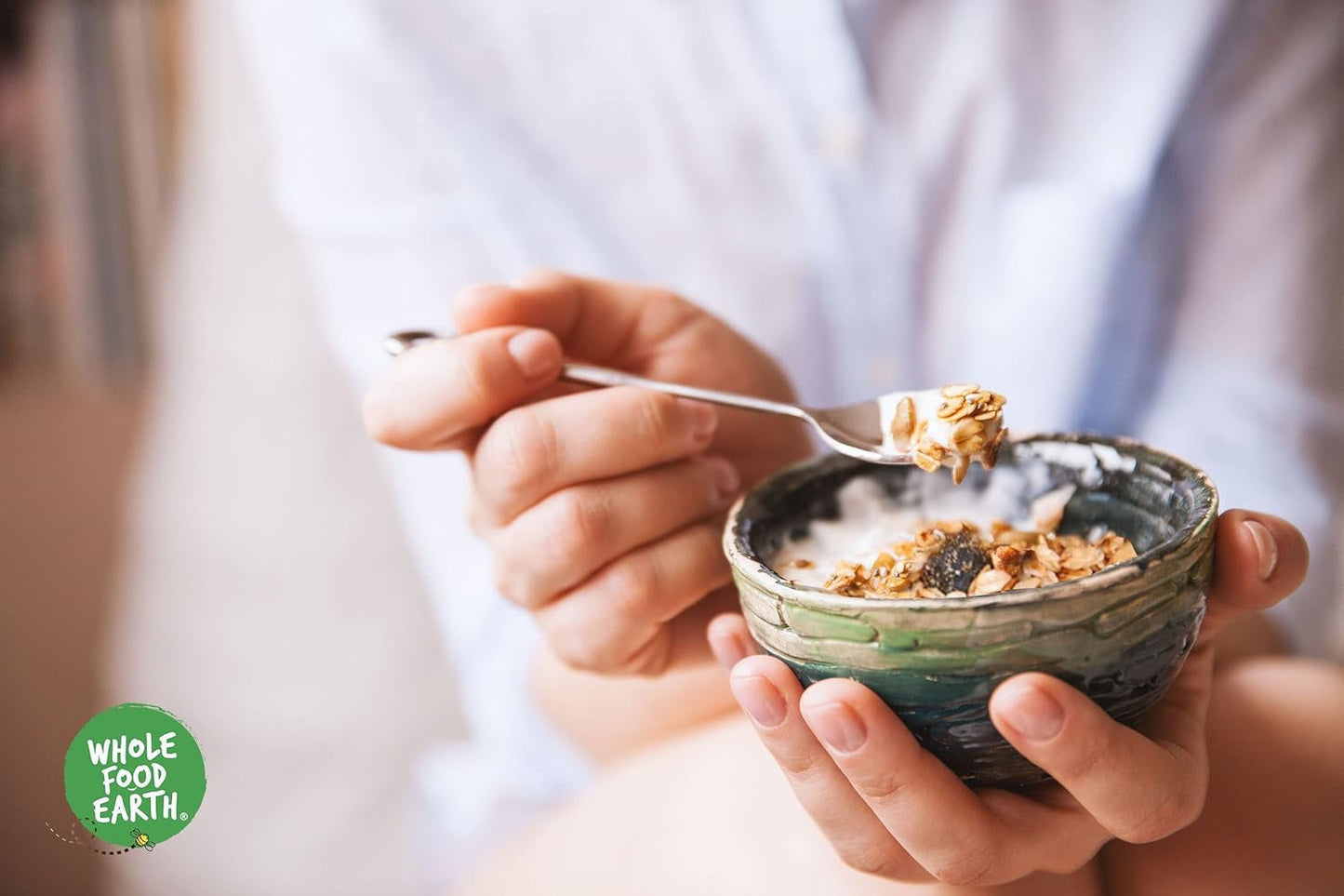 Muesli Deluxe Wholefood Earth - Een mengsel van vlokken met gedroogde vruchten, noten en zaden 1 kg | Niet-GMO | Rijk aan vezels