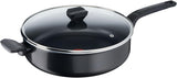 Tefal Easy Cook & Clean, antiaanbaklaag, temperatuurindicator, niet aanbevolen voor inductie Potten en pannen Naty Shop Pan voor koken 28 Cm