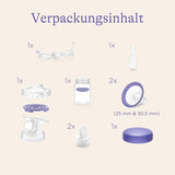 Lansinoh Afkolfset - set onderhouds-/vervangingsonderdelen voor elektrische borstkolven Accessoires Voeding en borstvoeding Bebe Naty Shop